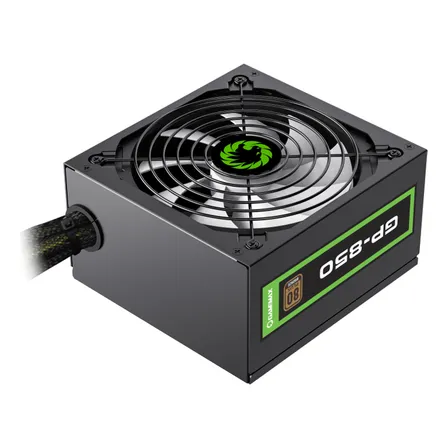 Fuente De Poder Gamemax Gp-850 80+ Bronze 850w Color Negro