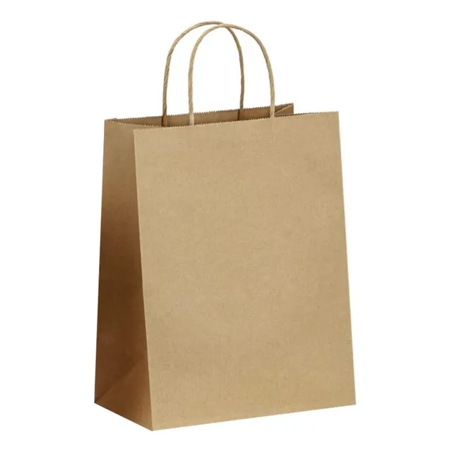 Bolsa De Papel Kraft Grande Marrón O Crudo Regalo, Cotillón.