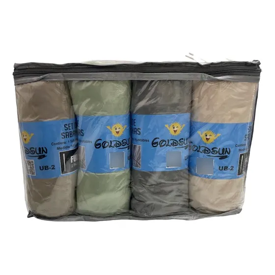 Pack X 4 Sábanas Ajustables Y 8 Fundas De Almohada (full)