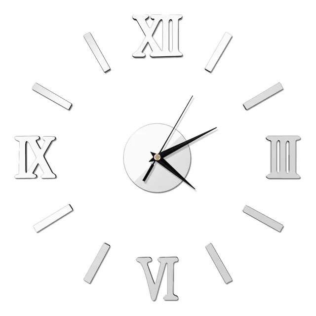Nolitoy Reloj Pared 3d Marco Adhesivo Para Bricolaje Moderno
