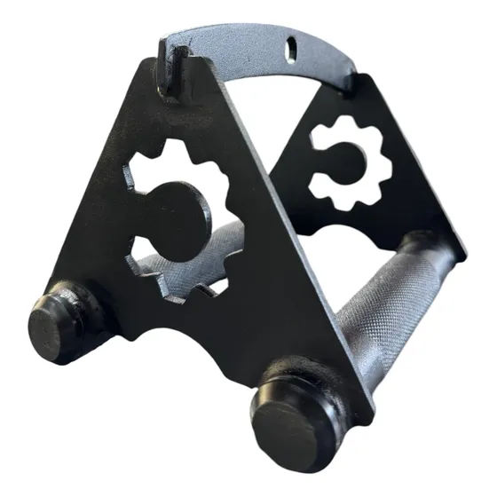 Agarre Neutro Gym / Accesorio Máquina De Poleas / Negro