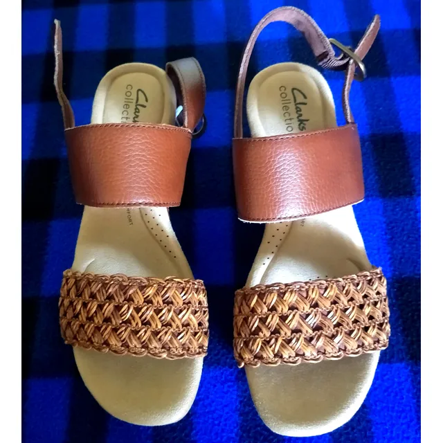 Sandalias De Cuña Clarks