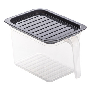 Caja De Almacenamiento Cuadrada Transparente Para Refrigerad Caja De Almacenamiento Cuadrada Transparente Para Refrigerad