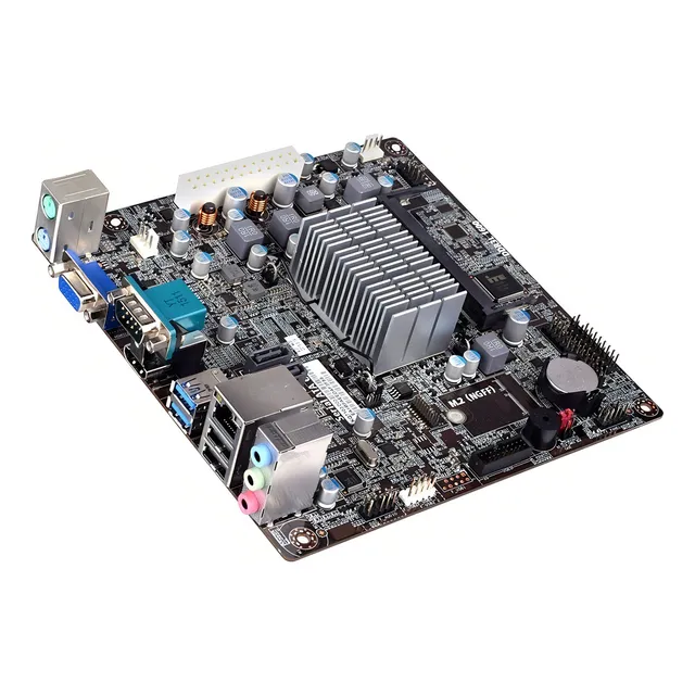 Tarjeta Madre Integrada Ecs Bswi-d2-j3060 Mini Itx Ddr3 /v Color Gris Claro