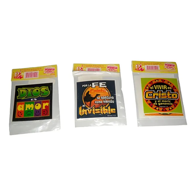 Calcomanias Cristianas Kit De 100 Unidades Por $15