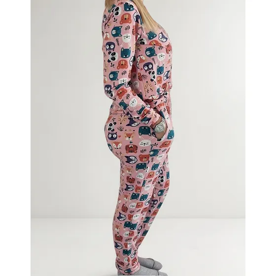 Pijama Adolescente Invierno Modal Soft Manga Larga