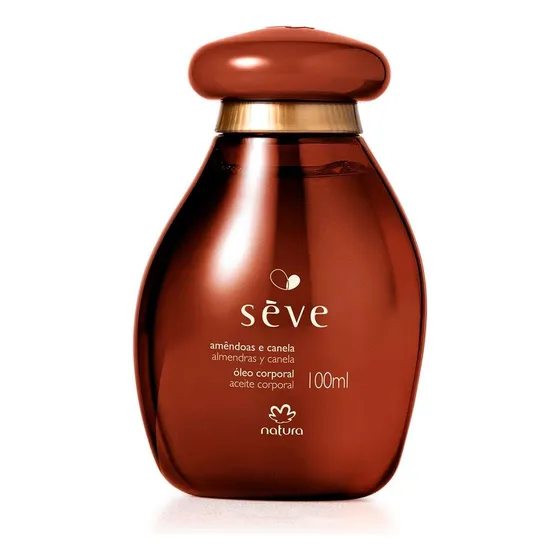 Óleo Desodorante Corporal Sève Amêndoas E Canela 100ml Natur