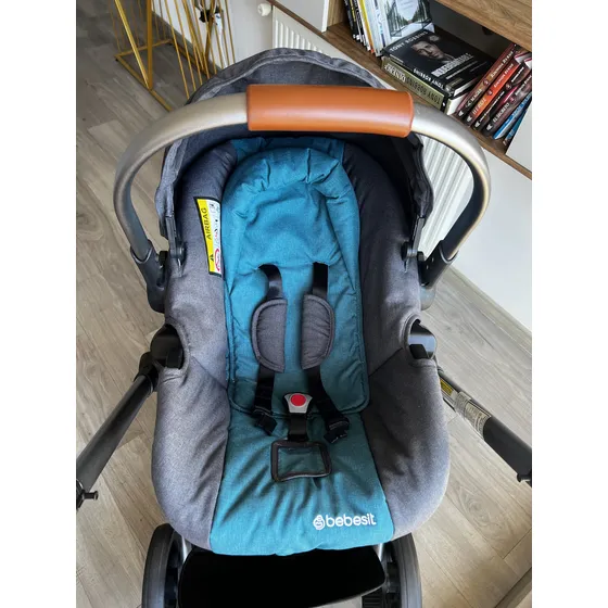 Coche Travel System F8006 Verde