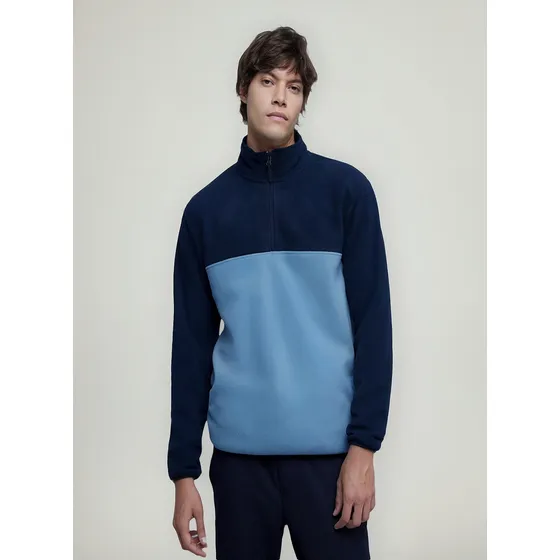 Chaqueta Para Hombre  Ostu Color Azul En Poliester #6008