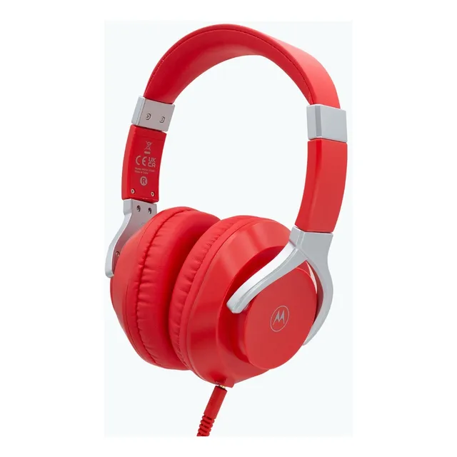 Auricular Motorola Moto Xt200 3,5mm Llamadas - Tecnobox Color Rojo