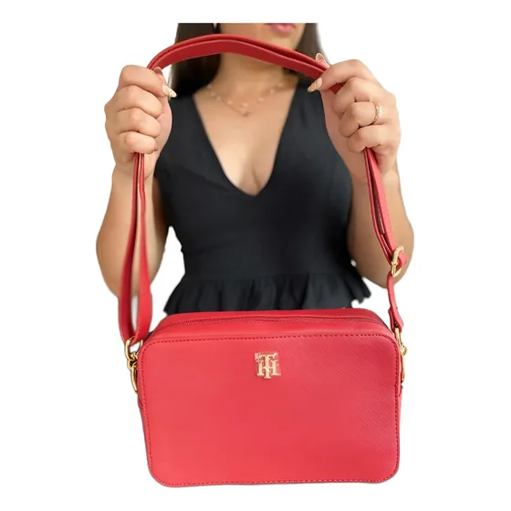 Bolso Cartera Tommy Hilfiger Original Bandolero