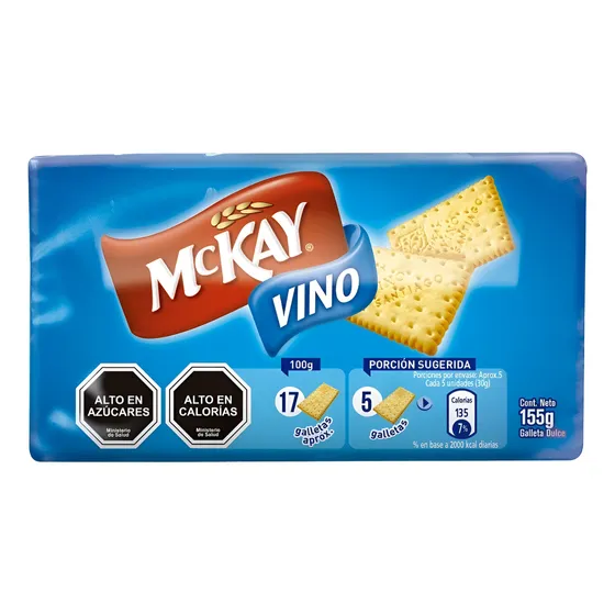 Galleta Mckay® Vino 155g
