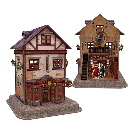 Puzzle 3D CubicFun Harry Potter Diagon Alley 4 en 1 DS1009h