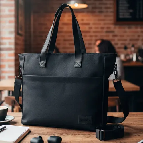 bk)japanese Student Bag Lightweight And Durable Handbag Black Not