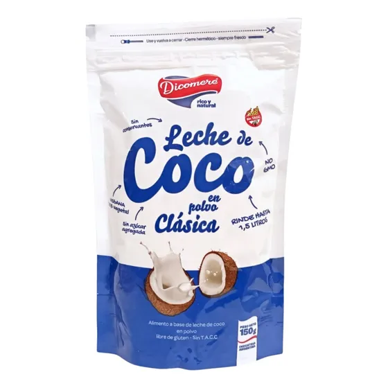 Leche De Coco En Polvo - Dicomere - 150 Grs