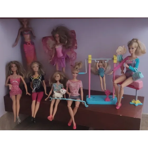 Barbie. Varias Muñecas. Usadas 