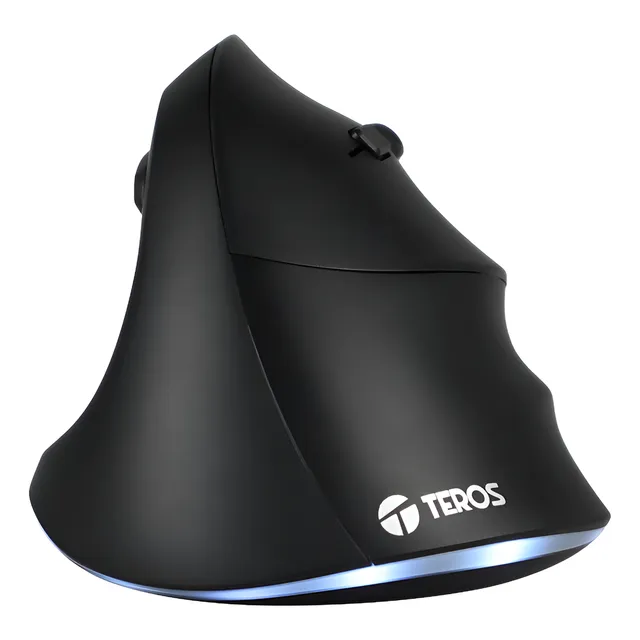 Mouse Gamer Vertical Bluetooth Teros Te-5169n - Ergonomico