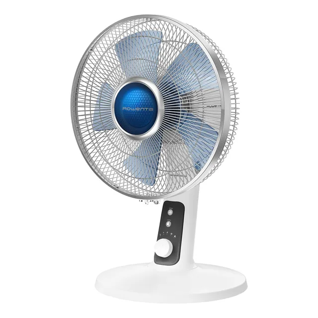 Ventilador De Escritorio Turbo Silence 30 Cm Oscilante Blanc
