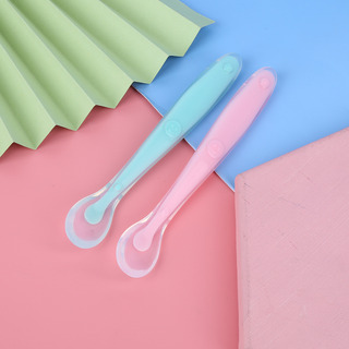 Cuchara Para Bebés, Herramientas De Alimentación De Silicona Cuchara Para Bebés, Herramientas De Alimentación De Silicona