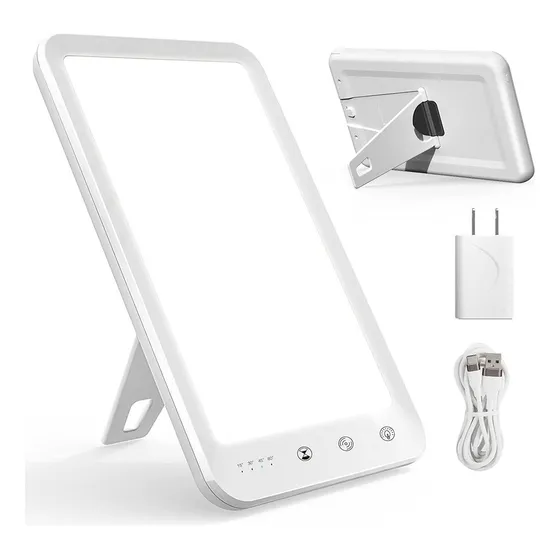 . Lámpara De Fototerapia, Sin Rayos Uv, 10000 Lux For