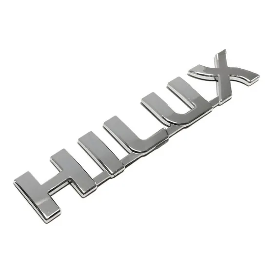 Emblema Lateral Toyota Hilux Cromada 190x33 Irp