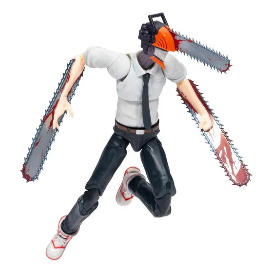 Figura Total Anime Chainsaw Man 16.5 Cm Con Accesorios