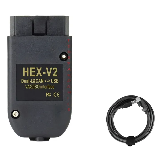 Scanner Vagcom Hex-v2 Vcds V 24 Escaner Para Volkswagen Audi