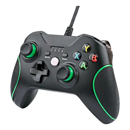 Control joystick para Xbox One con puerto USB Negro