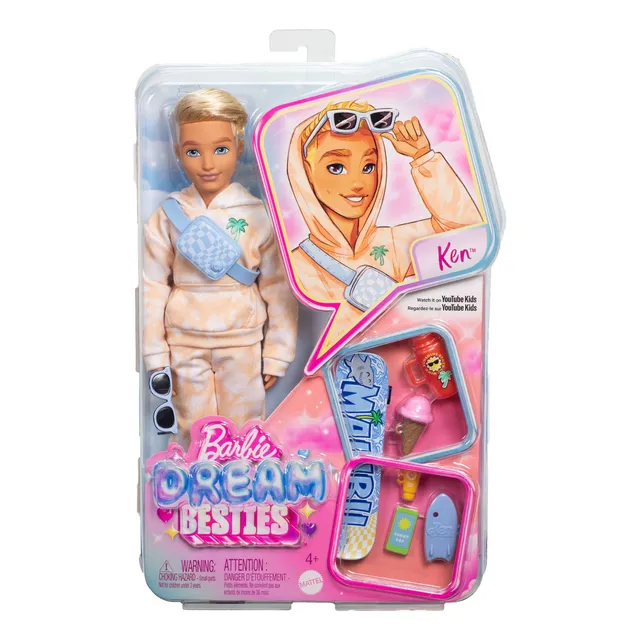 Muñeco Ken - Barbie Dream Besties Y Accesorios Día Del Niño