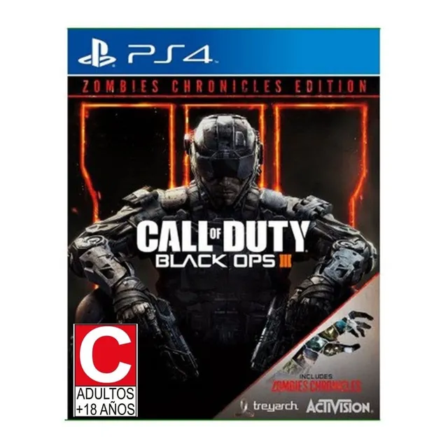 Call Of Duty Black Ops 3 Zombies Chronicles Ps4 Física
