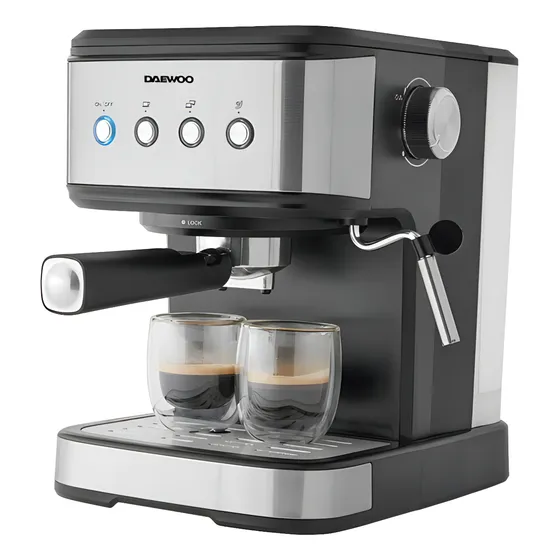 Cafetera Espresso 1,5 Lts Daewoo 20 Bares - Queoferta.uy