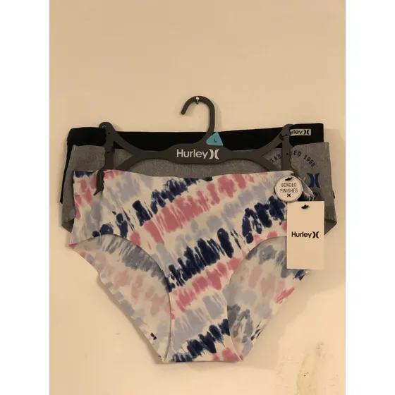 Blumer Panty Pantaleta Hurley 3 Uni Talla L Original Oferta