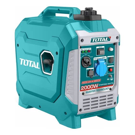 Generador Inverter Gasolina Corriente 2000w Total Tp523006