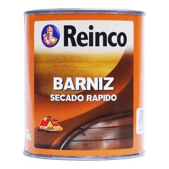 Barniz Varniz Reinco Color Nogal Secado Rapido 1/4 Tienda