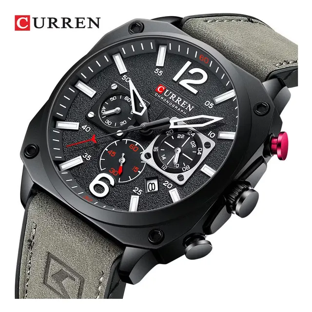 Reloj De Pulcera Para Caballero Curren Original Cuarzo Lujo