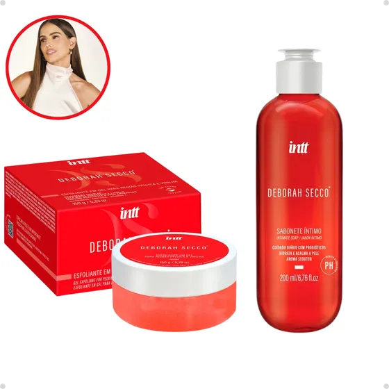 Kit Deborah Secco Linha Banho Higiene Íntima Feminino