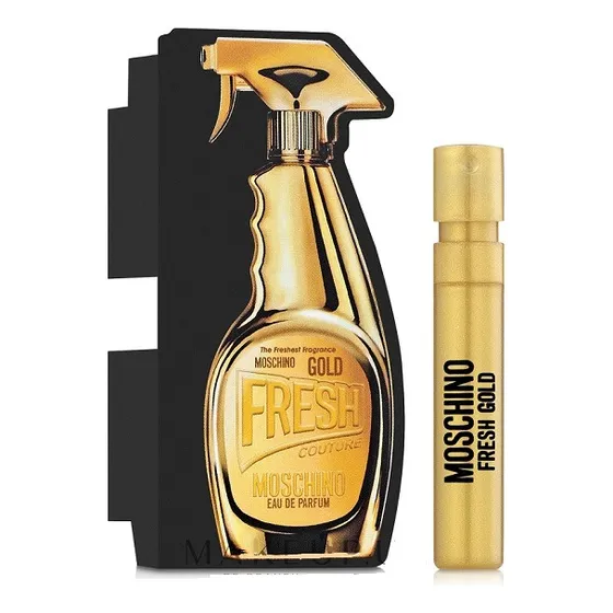 Mini Perfume Moschino Fresh Couture Gold 1 Ml Mujer Original
