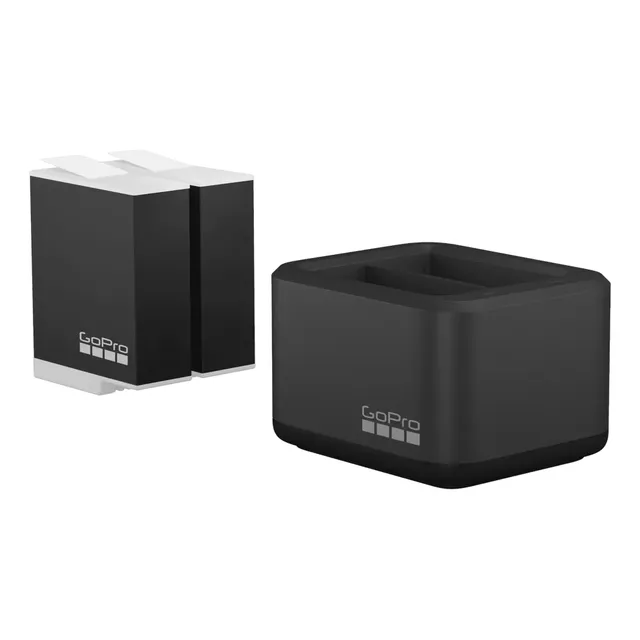 Cargador de batería Gopro Dual incluye batería Enduro
