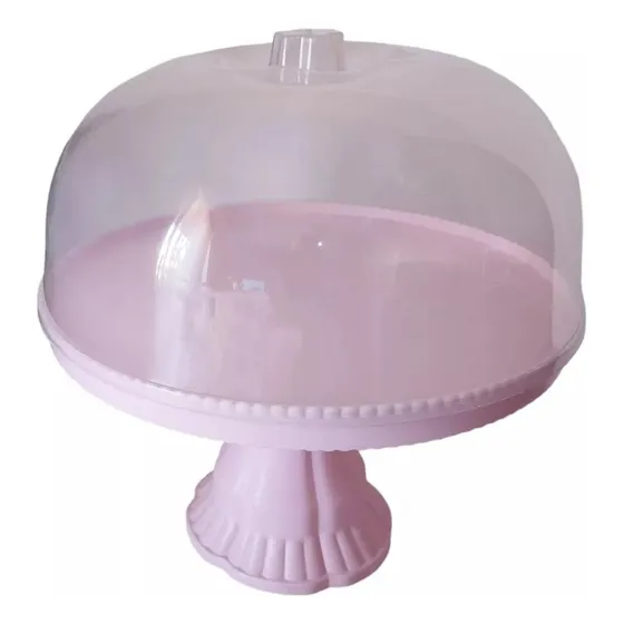Porta Torta Con Tapa Bases Para Tortas Soporte Tortas 32 Cm