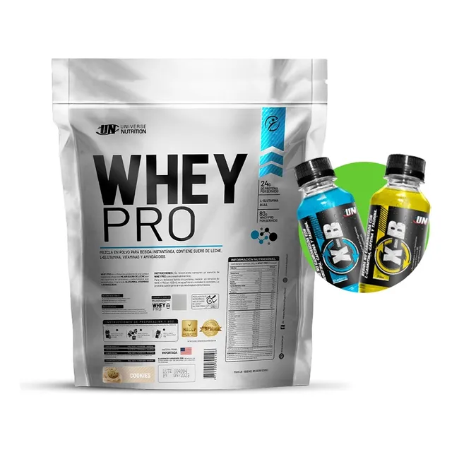 Whey Pro 5kg Cookies + 02 Quem