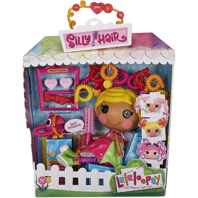 Lalaloopsy Silly Hair April Sunsplash Con Tucán 33 Cm