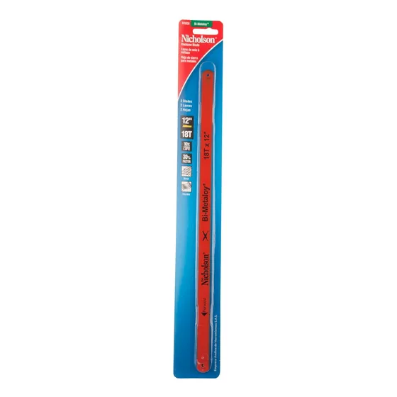 Hoja X 2 Segueta Bimetálica Nicholson Nf1218 Nf 1218r X2