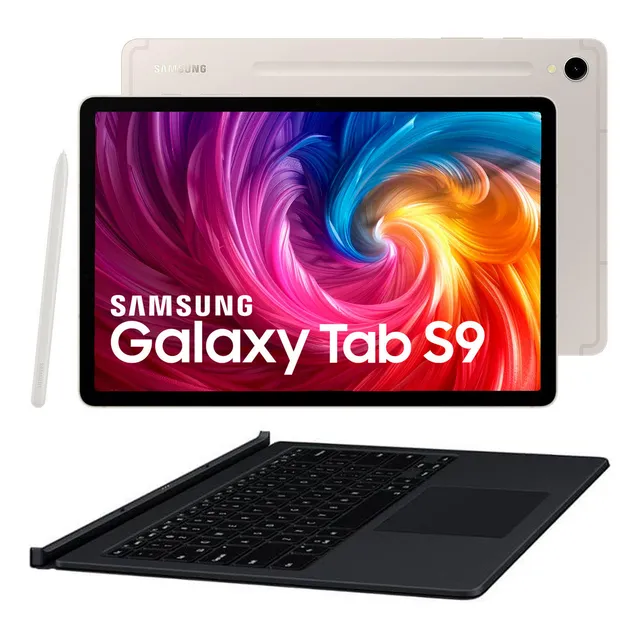 Tablet Samsung Tab S9 11 12/256gb Mas Teclado Estuche Dimm Color Crema