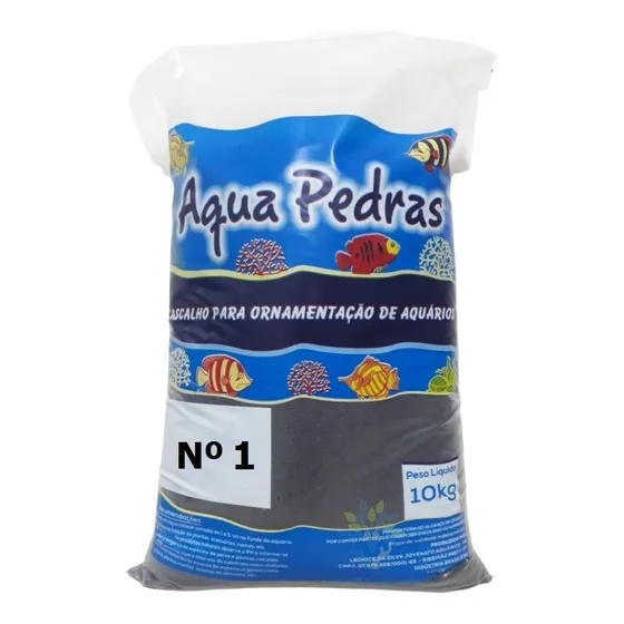 Substrato Basalto Nº1 Para Aquário 10kg