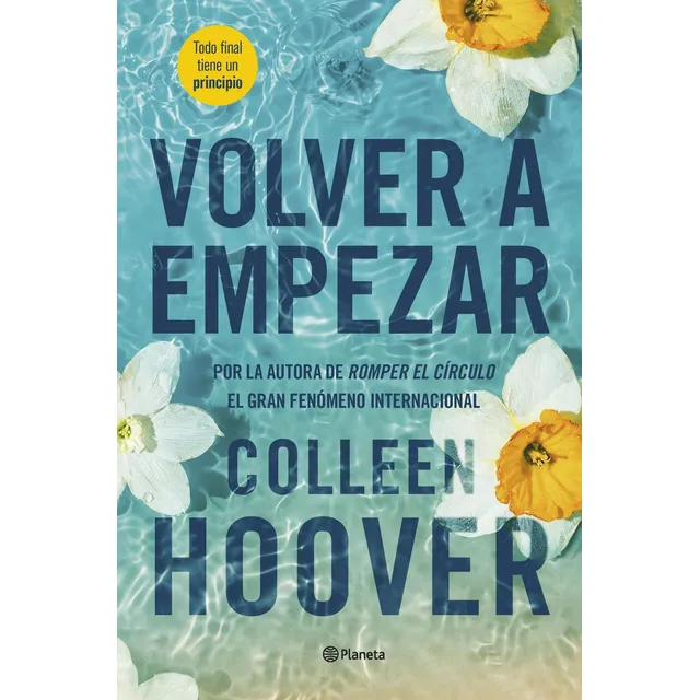 Libro Volver A Empezar - Colleen Hoover