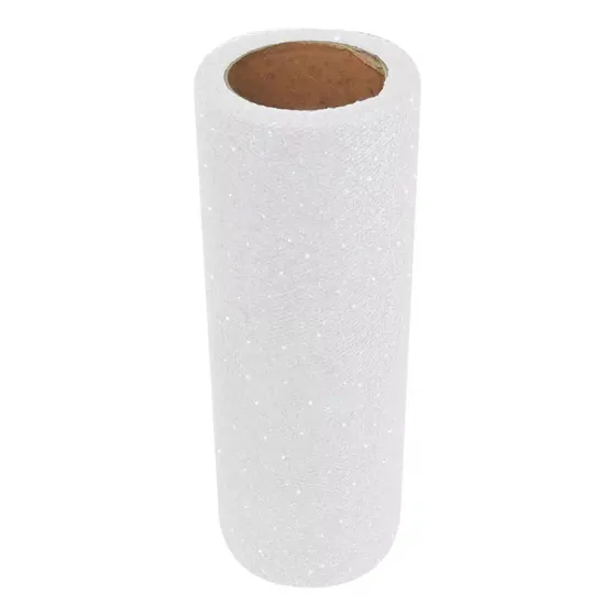 Tul Diamantado 15 Cm X 9.14 Metros Varios Colores Rollo