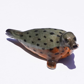 Figuras De Animales De Cerámica Con Sello Manchado, Animales Figuras De Animales De Cerámica Con Sello Manchado, Animales