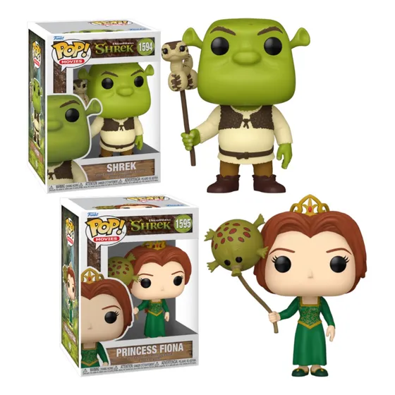 Shrek Y Fiona Funko Pop