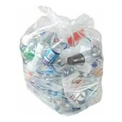 Bolsas Para Basura Transparentes 150litros Fuertes X100ud
