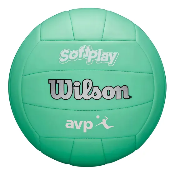 Pelota de voley Wilson avp Soft Play color verde menta voleibol de playa o cancha entrenamiento volleyball